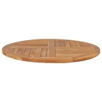 Vidaxl Table Top Solid Teak Wood Round 1 In 35DOT4. Fixed Price $124.95.