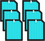 6 Pack AP1501 Replacement Filter Compatible With Aircillin Purifi. Fixed Price $54.64.