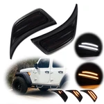 For Jeep Wrangler Jl 2018-UP Switchback Led Side Marker Lights Turn Signal Lamps. Fixed Price $34.99.