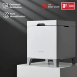 New Carepod Cube Plus X50V-SANITIZING Warm/cool Mist Stainless Steel Humidifier. Fixed Price $199.00.