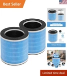 Long-lasting KQ-31 Air Purifier Replacement Filters (2-PACK) For Cleaner. Fixed Price $44.98.