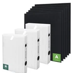 True Hepa Filters & 6 Pre-cut Carbon For HPA300 Air Purifier. Fixed Price $31.99.