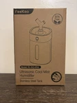 Feekaa Ultrasonic Cool Mist Humidifier Bpa Free Stainless Steel Tank FK-JSQ-0114. Fixed Price $50.00.