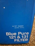 Blueair Pure 121&131 Filter, Particle+carbon Honeycomb 101653. Fixed Price $115.00.