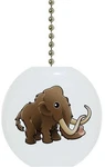 Baby Mammoth Animal Solid Ceramic Ceiling Fan Light Lamp Pull. Fixed Price $6.17.