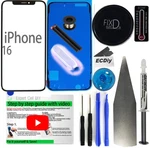 Front Screen Glass Lens Replacement Kit For Apple Iphone 16. Fixed Price $29.50.