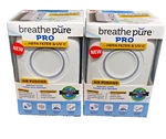 Lot Of 2 Breathe Pure Pro Portable Plugin Air Purifier White Hepa Uv-c New. Fixed Price $20.44.