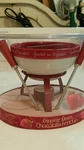 Msc International 2003 Joie Dipping Desire Chocolate Fondue Set Strawberry Red. Fixed Price $15.00.
