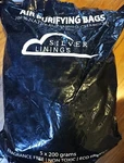 Air Purifying Bags Silver Linings Natural Bamboo Charcoal 5X200 Grams Non Toxic. Fixed Price $12.00.