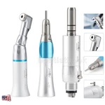 Dental Slow Speed Straight+contra Angle+air Motor Handpiece Kit 4 Holes. Fixed Price $33.99.