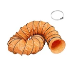 Alorair 16" Pvc Flexible Duct Hose For Cleanshield Hepa 550 Scrubber And .... Fixed Price $167.53.