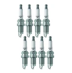 Ngk Set Of V-power V-cut Spark Plugs Gap 0.040 For Jeep Grand Cherokee V8. Fixed Price $34.95.