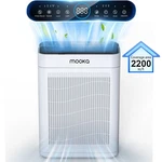 Mooka Air Purifiers Large Room Up To 2200FT H13 True Hepa Filter Home. Fixed Price $93.59.
