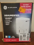 Ge Pint ADHL22LA Portable Dehumidifier With Smart Dry For Damp Spaces. Fixed Price $109.95.