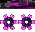 2PCS Air Cleaner Led Light 5" Truck Decorative Hex Style Filter Lamp For Pet. Fixed Price $115.99.