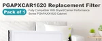 AGAPXCAR1620 PGAPXCAR1620 Merv Filter For Carrier Bryant 16X20X3.5 Furnace. Fixed Price $89.68.