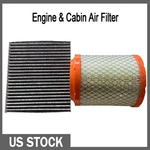 Engine Air Filter+cabin Set For 11-17 Jeep Compass Patriot 2.0L 2.4L. Fixed Price $15.86.