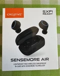 Creative Lightweight True Wireless Sweatproof In-ear Headphones With Sensemore. Fixed Price $80.00.