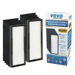 Veva 8000 Elite Pro Series Air Purifier Hepa Filter & 4 Premium Activated Carbon. Fixed Price $55.39.