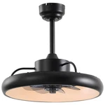 Oval AIR8002 20" 7 Blade Smart Switchable White Led Fandelier - Black. Fixed Price $186.53.