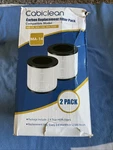 Cabiclean Carbon Replacement Filter Compatible Model MA-14,MA-14B,MA-14W. 2 Pack. Fixed Price $12.99.
