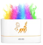 Colorful Aroma Essential Oil Diffuser For Home, Quiet Cool Mist Flame Humidif.... Fixed Price $39.33.