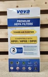 Veva Premium Hepa Filters (2) Tower Air Purifier HP01 / HP02 DP01 Value Pack. Fixed Price $29.99.