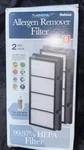 New 2 Pack Holmes True Hepa Allergen Remover Filter Bionaire Mold Capturin. Fixed Price $18.92.