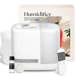 Evaporative Humidifier For Bedroom (no Mist) Dishwasher Safe, White Dust, Sma. Fixed Price $68.39.