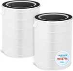 Hepa Filter 2-PACK For Hestom Air Purifiers True Carbon Technology. Fixed Price $126.99.