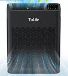 Tolife Air Purifiers For Home Pets Up 1095 Ft With Pm 2.5 Display (Y56K). Fixed Price $75.00.