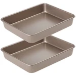 Rust Resistant 11" Baking Sheets Pan Set, Non Toxic Bakeware. Fixed Price $41.64.