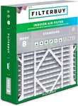 Filterbuy 21X24.5X5 Air Filters Merv 8, Furnace Replacement For Rheem & Ruud. Fixed Price $164.96.