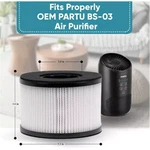 1PC BS-03 True Hepa Replacement Filter, Partu Air Purifier. Fixed Price $5.99.