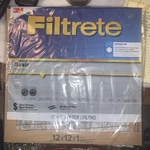 Cases Of 18 Filters (6 Pks 3) 3M Filtrete Basic Air Cleaning 12X12X1. Fixed Price $30.00.