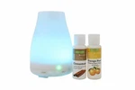 Ecogecko Aromatherapy Essential Diffuser, Cinnamon And Orange Oils Included. Fixed Price $29.99.