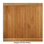Wainscot Paneling Red Solid Oak Tongue And Groove Kit 8 Lin. Ft. House Of Fara. Fixed Price $240.32.