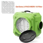 Alorair Hepa Scrubber Purifier Negative Machine 3 Stage Filtration 550CFM. Fixed Price $397.60.