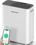 Homvana Smart Air Purifiers For Home Larger Bedroom Up To 1250 Sq White. Fixed Price $194.99.