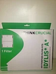 Think Crucial Idylis Hepa Air Purifier And Carbon Filter SET.X4A. Fixed Price $24.99.