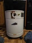 Allerair 5000 Dx Console Purifier Portable White Metal, 3 Speeds, 120V. Fixed Price $200.00.