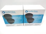 Comfort Zone Clean Air Purifier Hepa Filter CZAPH132 Charcoal 4 Pack New. Fixed Price $13.99.