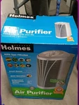 Holmes HAP120ZN Tabletop Air Purifier Hepa-type White Quiet Booster 10'X12'. Fixed Price $55.00.