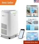 Air Purifier For Large Room Hepa Washable Filters 2002 Sq Ft Indoor. Fixed Price $930.98.