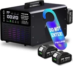 Powerful Cordless Ozone Generator With 2 Batteries & Remote - 1,000,000MG Odor. Fixed Price $250.99.