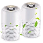 2 Pack Yariki Air Purifiers For Bedroom With Essential Oil Diffuser.... Fixed Price $60.99.