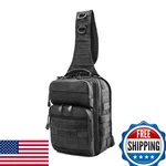 Gracedon Tactical Chest Backpack Sling Bag Military Molle Assault Range. Fixed Price $35.03.