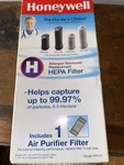 Honeywell Hepa Allergen Remover Air Purifier Filter HRF-H1 New, Sealed. Fixed Price $8.99.
