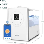 Levoit LV600S Smart Warm And Cool Mist Humidifier 6L Top Fill App Voice Control. Fixed Price $109.00.