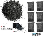 6 Lbs Activated Carbon Grade Media Mesh Bag For Aquarium Fish Pond Air Filters. Fixed Price $21.29.